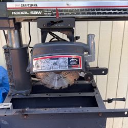Craftsman 10” Radial Saw