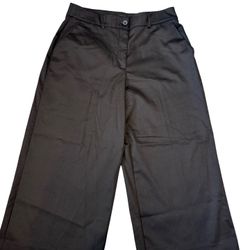 Simply Vera Vera Wang Wide-Leg Dress Pants Womens Black NEW