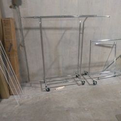 Wardrobe Hanger Rack On Wheels 