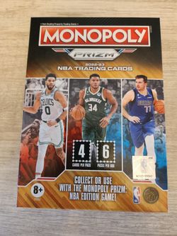 2022-23 Prizm Monopoly Basketball Booster Box 