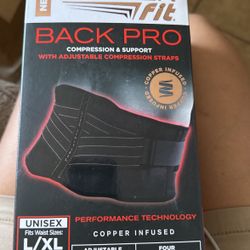 New! L/XL Back Belt