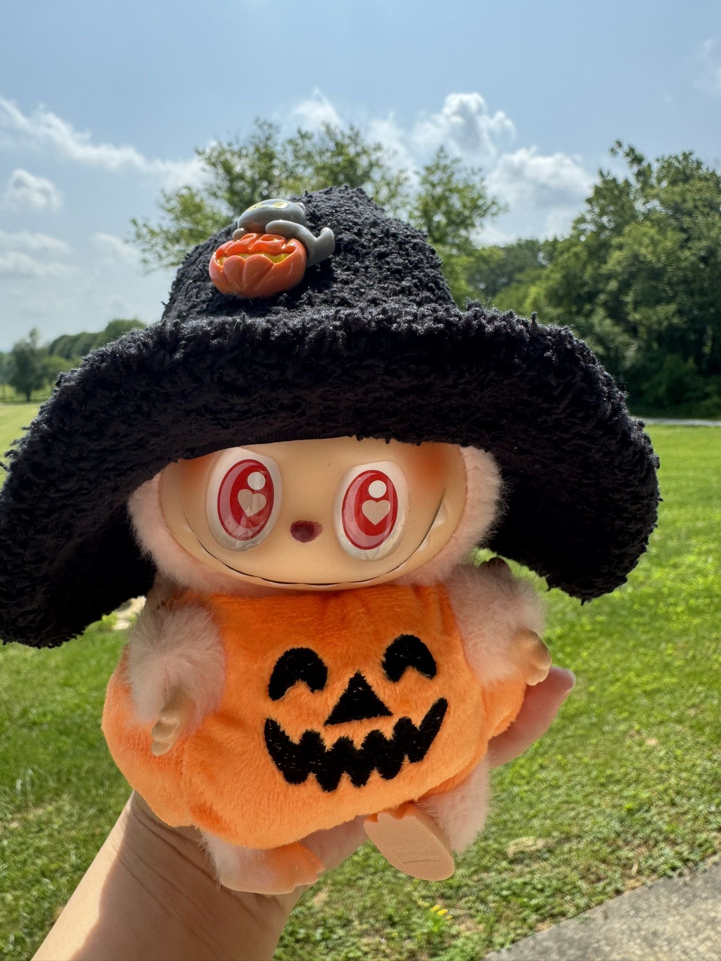 Halloween Labubu 17cm Plush Doll Clothes outfits *Doll not included*