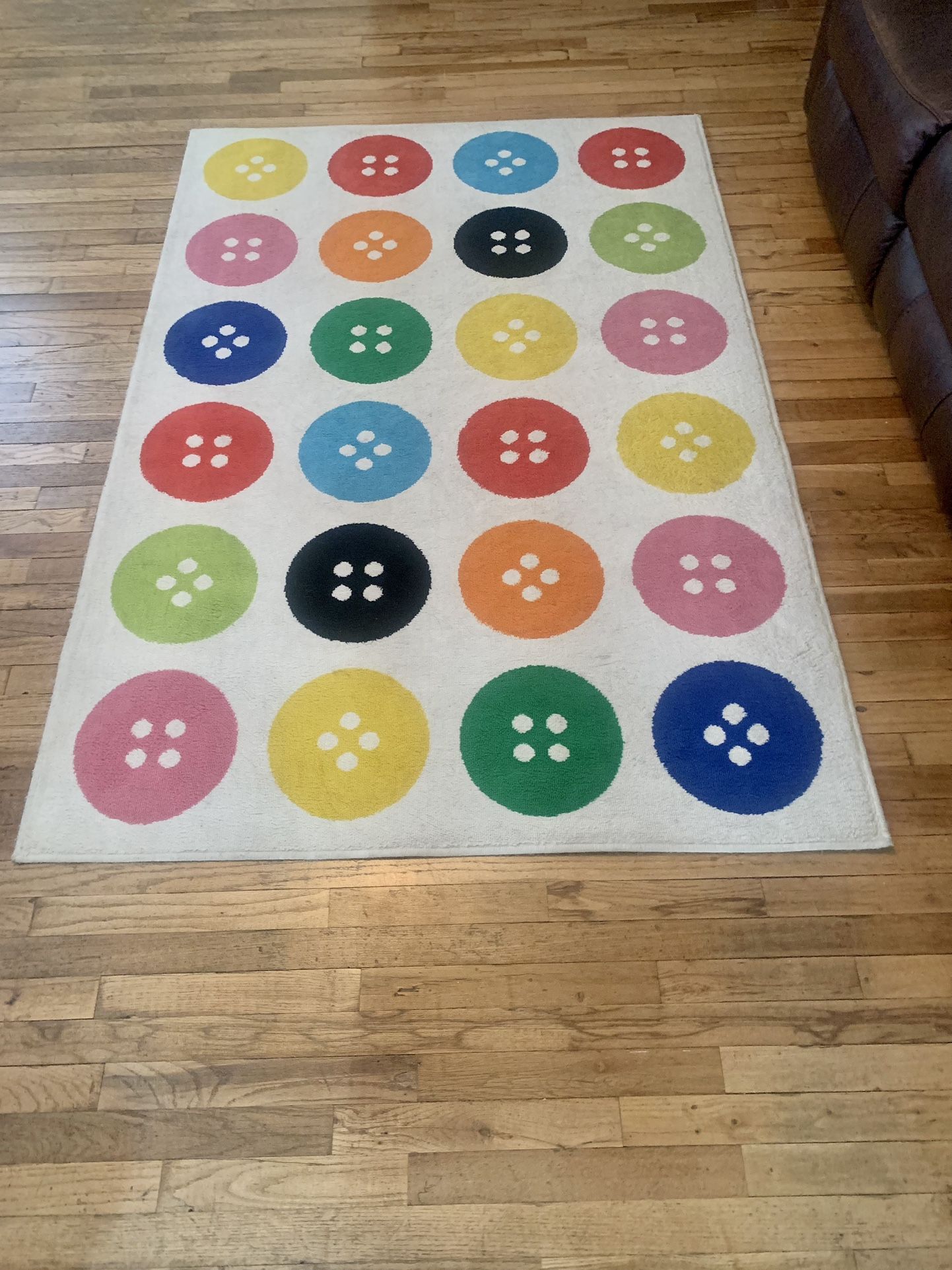 Ikea Button Rug