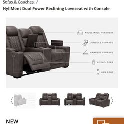 Ashley Hyllmont Power Reclining Loveseat 