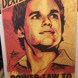Dexter Power-saw to the people poster