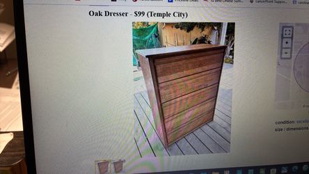 Oak Dresser