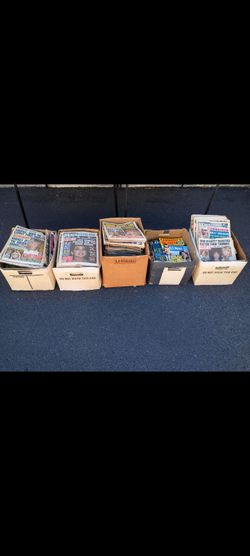 Vintage set of magazines