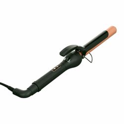 Kim Kimble Celebrity Series 1" Ceramic Tourmaline Digital Spring Hair Curling Iron with Heat Resistant Protective Glove, Black & Rose Gold

$28.99