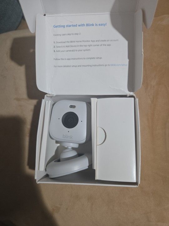 Blink Mini 2 Indoor and Outdoor Plug-in smart security camera HD night