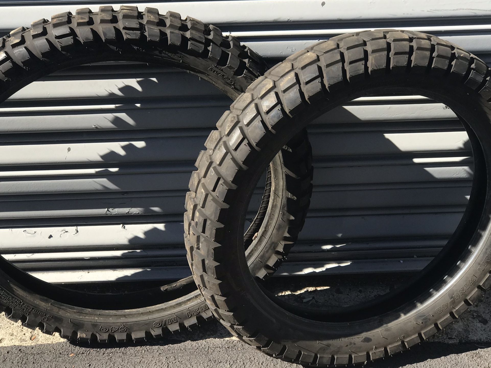 18/21” Street Dirt Bike Tires Klr Drz Crf Wrf