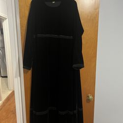 Woman Velvet Dress Size 55 