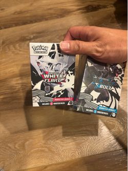 Pokemon White Flare + Black Bolt Booster Bundles