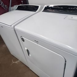 Set Whirpool WASHER And Electric Dryer With 3months Warranty 