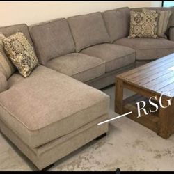 3 Piece Sectional with Cuddler Color Options By Emerald Home 💥$39 Down Payment with Financing  No Needed Credit Check0734
