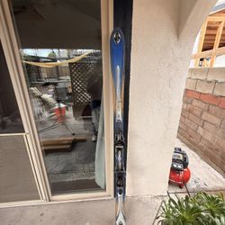 Skis with Bindings – Good Condition