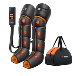 JZBRAIN Leg Compression Massager with Heat for Circulation and Pain Relief