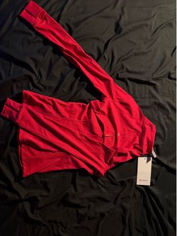 Red lululemon define jacket