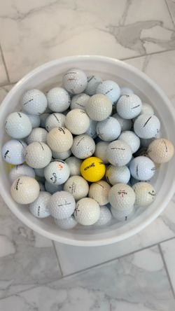 RANGE AND PRACTICE GOLF BALLS