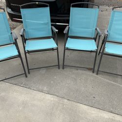 4 Outdoor Patio Chairs