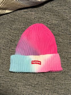 Supreme tie-dye beanie