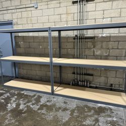 Boltless Racks 72 in W x 24 in D Boltless Storage Shelves Stronger Than Homedepot And Lowes Delivery Available