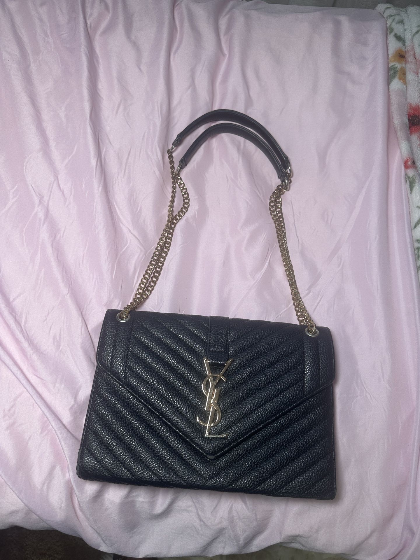 Black And Gold Purse