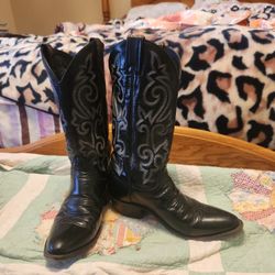 Justin Cowboy Boots Sz 8