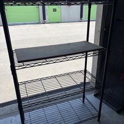 4 shelf professional storage rack
