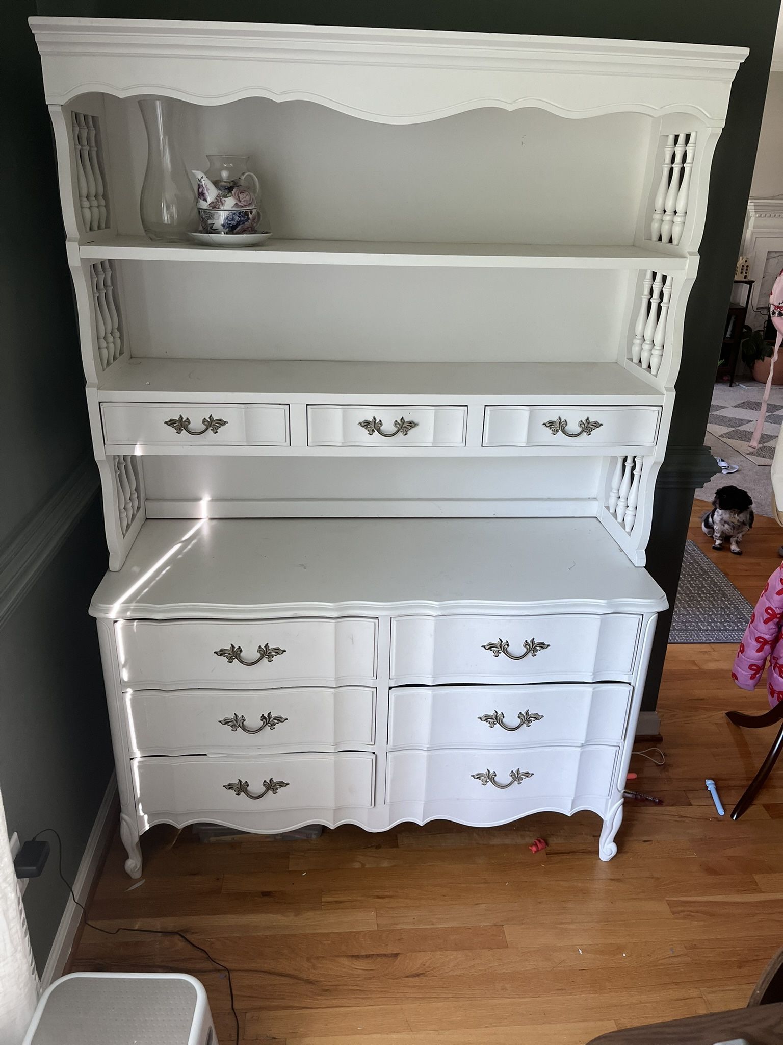 Large Display Shelf w/Storage