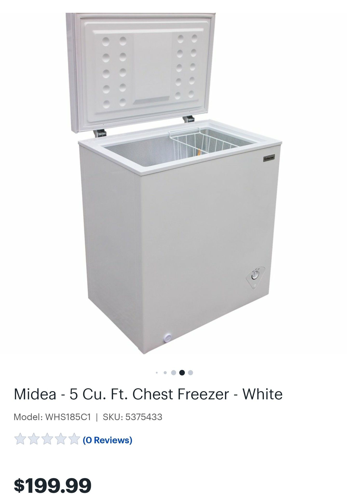 Midea Deep Freezer (5 cu ft)