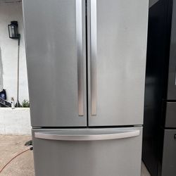 Whirlpool, Three Door Stainless Steel Fridge