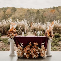 Wedding Floral Arrangements 17.5” 