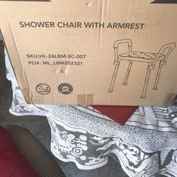 Shower Chair With Arms 