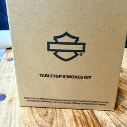 Harley Davidson Tabletop S’Mores Kit