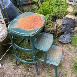 Metal Garden Stool chair