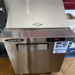 27” Sandwich Salad Prep Table 