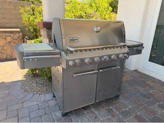 Weber bbq propane summit s-670 stainless steel