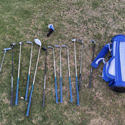 White Hawk golf club set