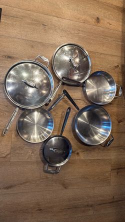 All Clad cookware set