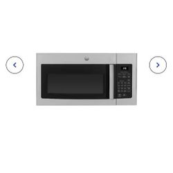 Brand New Ge 1.7 Cu Ft 1000watts  Over  The Range Microwave  Stainless Steel 