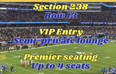 2023 LA Rams VIP Premier TICKETS