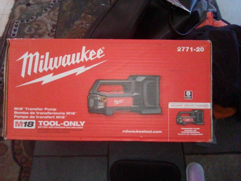 Milwaukee M18 Transfer Pump