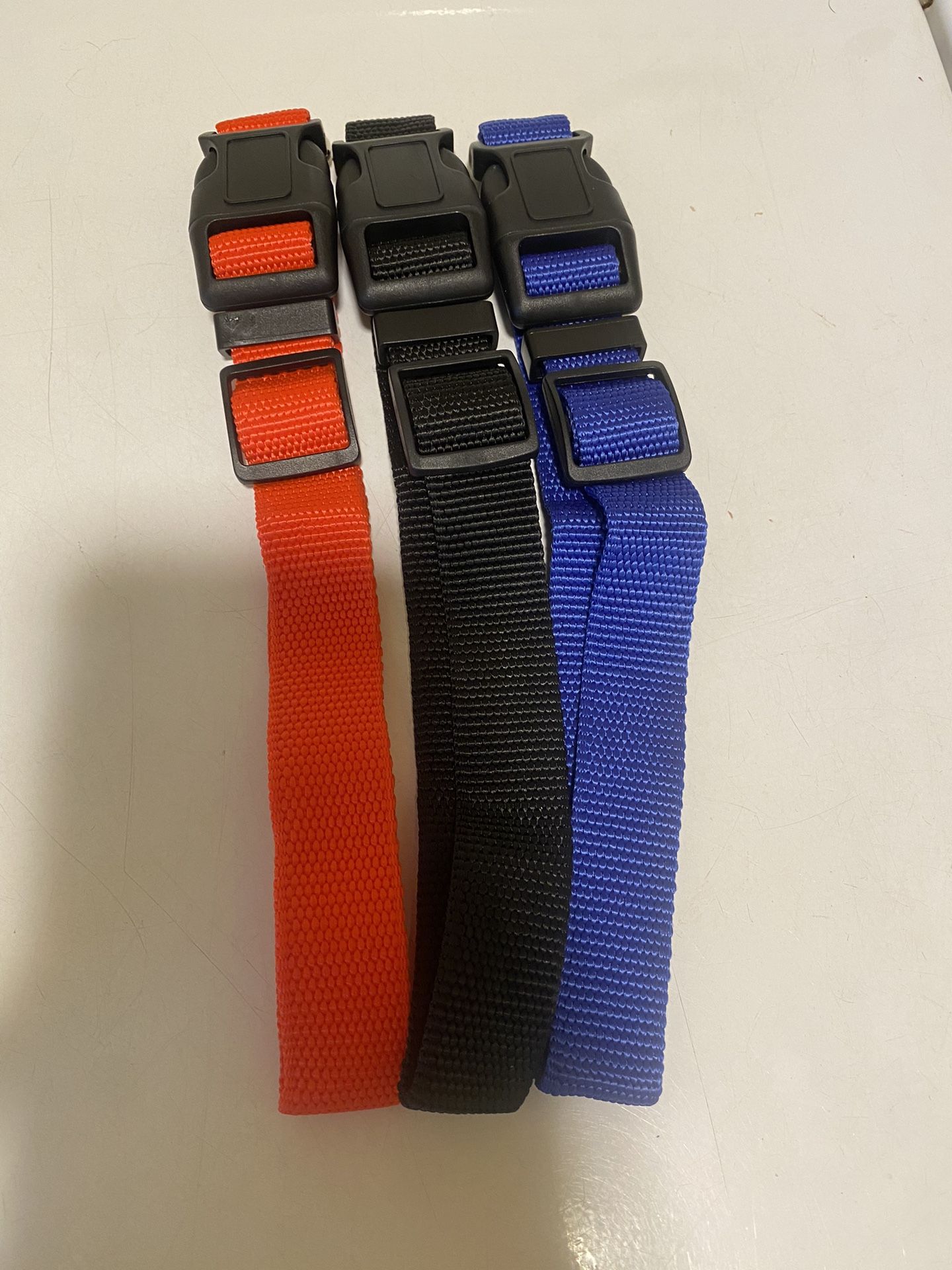 Three pack medium dog collars