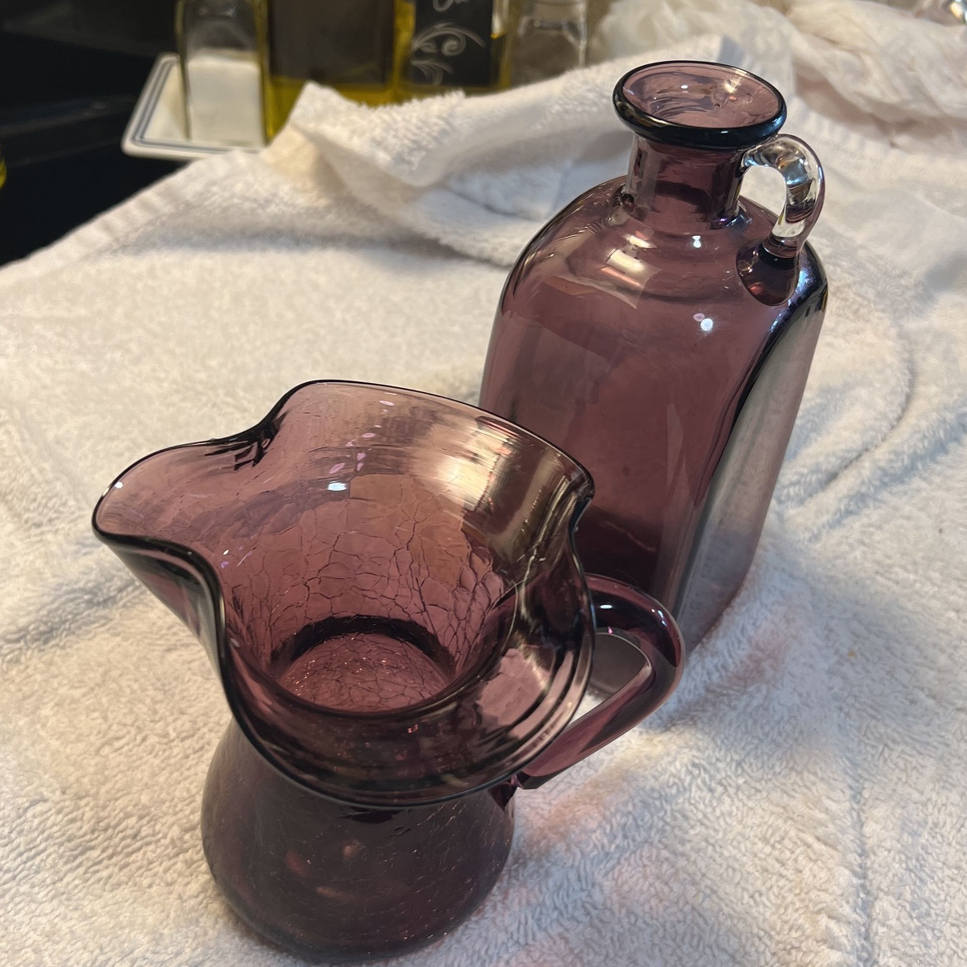 Purple Glass Set