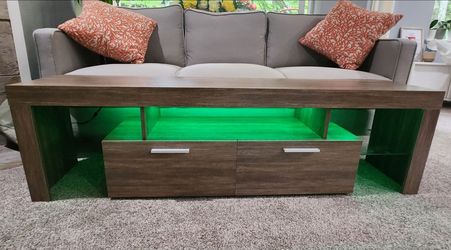 Tv Stand with LED Lightning