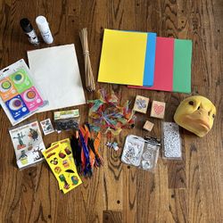 Big Lot Of Some New Craft Items