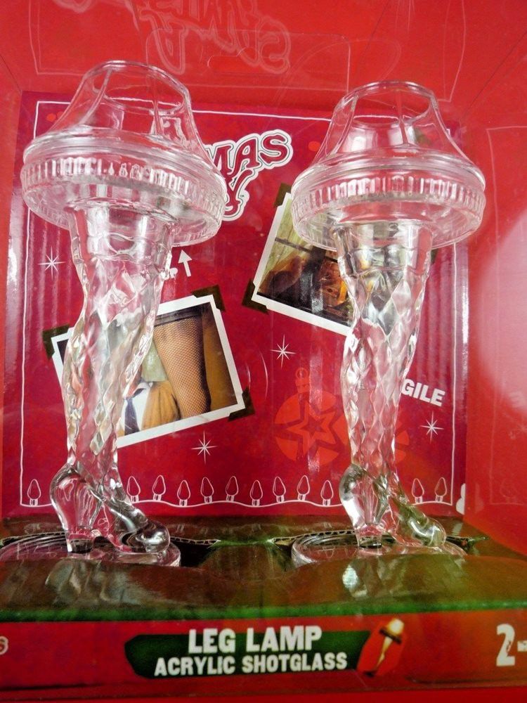 A Christmas Story Leg Lamp Shot Glass Set of 2