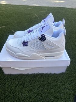 Jordan 4 Purple Metallic 