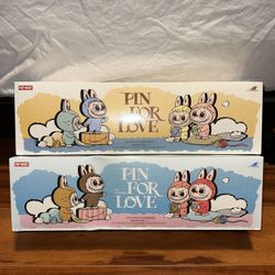Labubu Pin for Love Series-Vinyl Plush (A-M) & (N-Z) Whole Sets