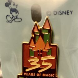 Vintage Disney Castle And Mickey Pins